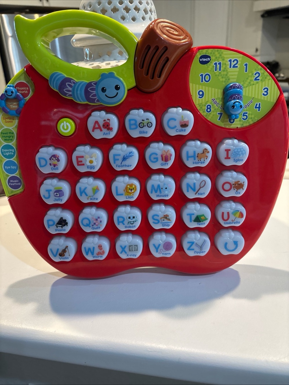 V Tech ABC Apple Educational Learning Toy